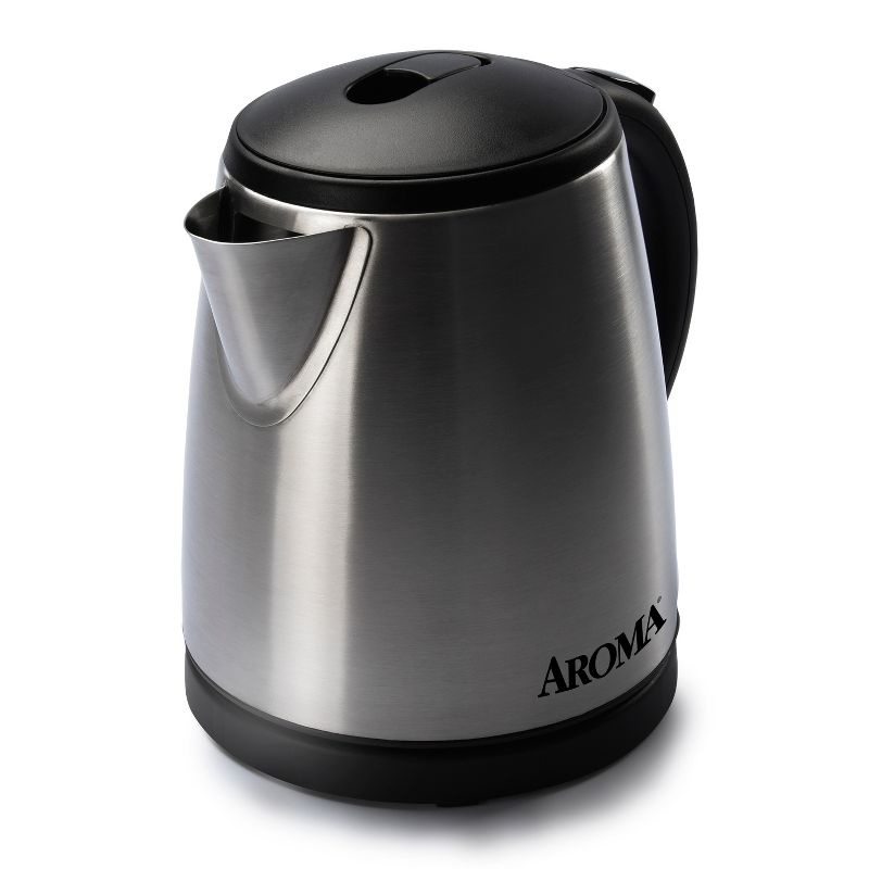 Aroma 1L Electric Water Kettle - Stainless Steel