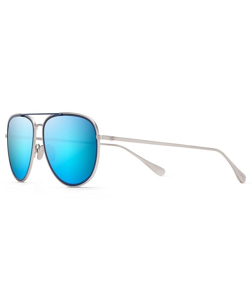 Maui Jim Fair Winds PolarizedPlus2&reg; 58mm Aviator Sunglasses