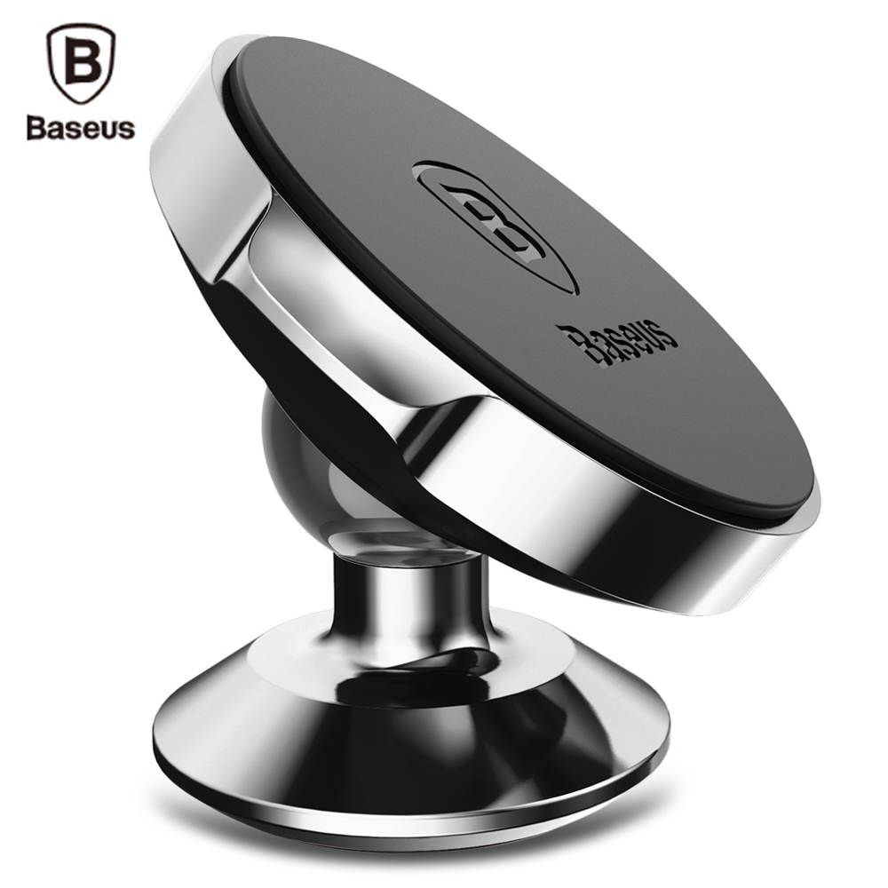 Baseus Small Ears Series Magnet Suction Bracket ( Vertical Type ) PU 360 Degree Rotation Small and Portable with 5 Colors