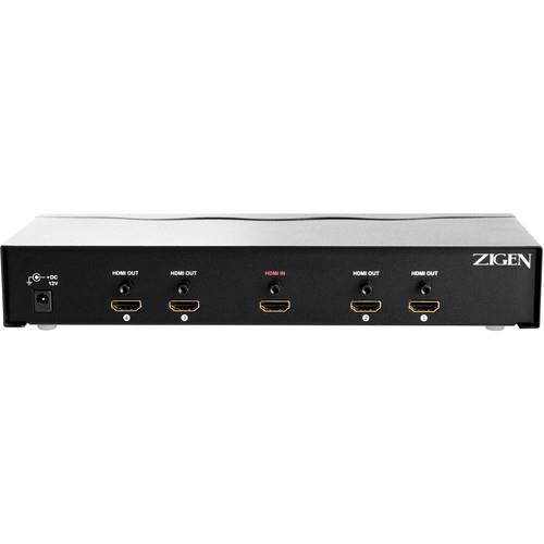 Zigen ZIG-14DA 1X4 1080P HDMI Distribution Ampflier