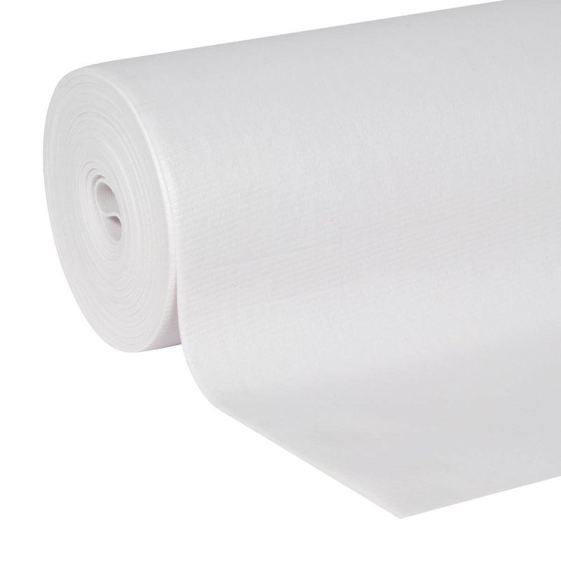 Duck Solid Grip EasyLiner Non Adhesive Wire Shelf Liner, 20" x 22' White