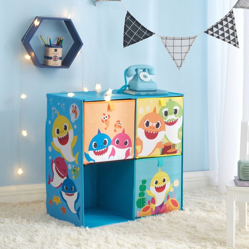 Baby Shark Storage Cubby Set