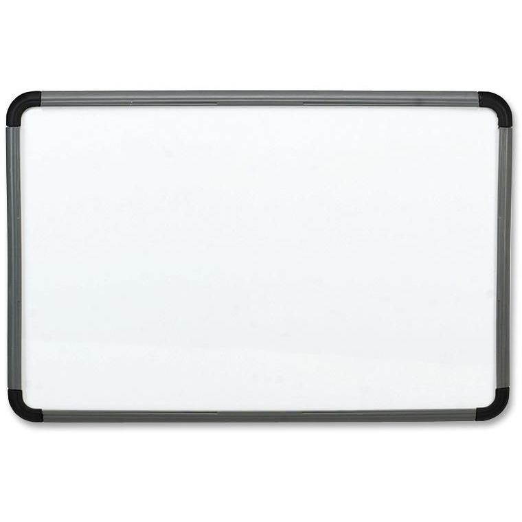 Iceberg Dry-Erase Board w/ Accessory Tray 24"x36" Charcoal Frame 37037