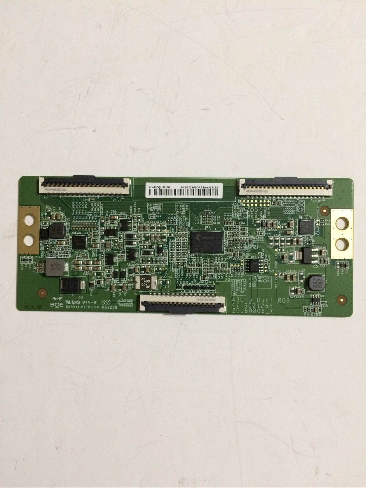 VIZIO V435-H1 T-CON BOARD HV430QUBH10, 47-6021265