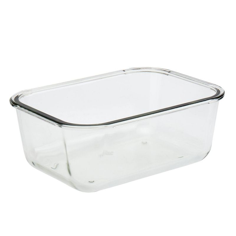 Mason Craft & More 51oz Set of 2 Rectangular Food Storage Containers with Lids