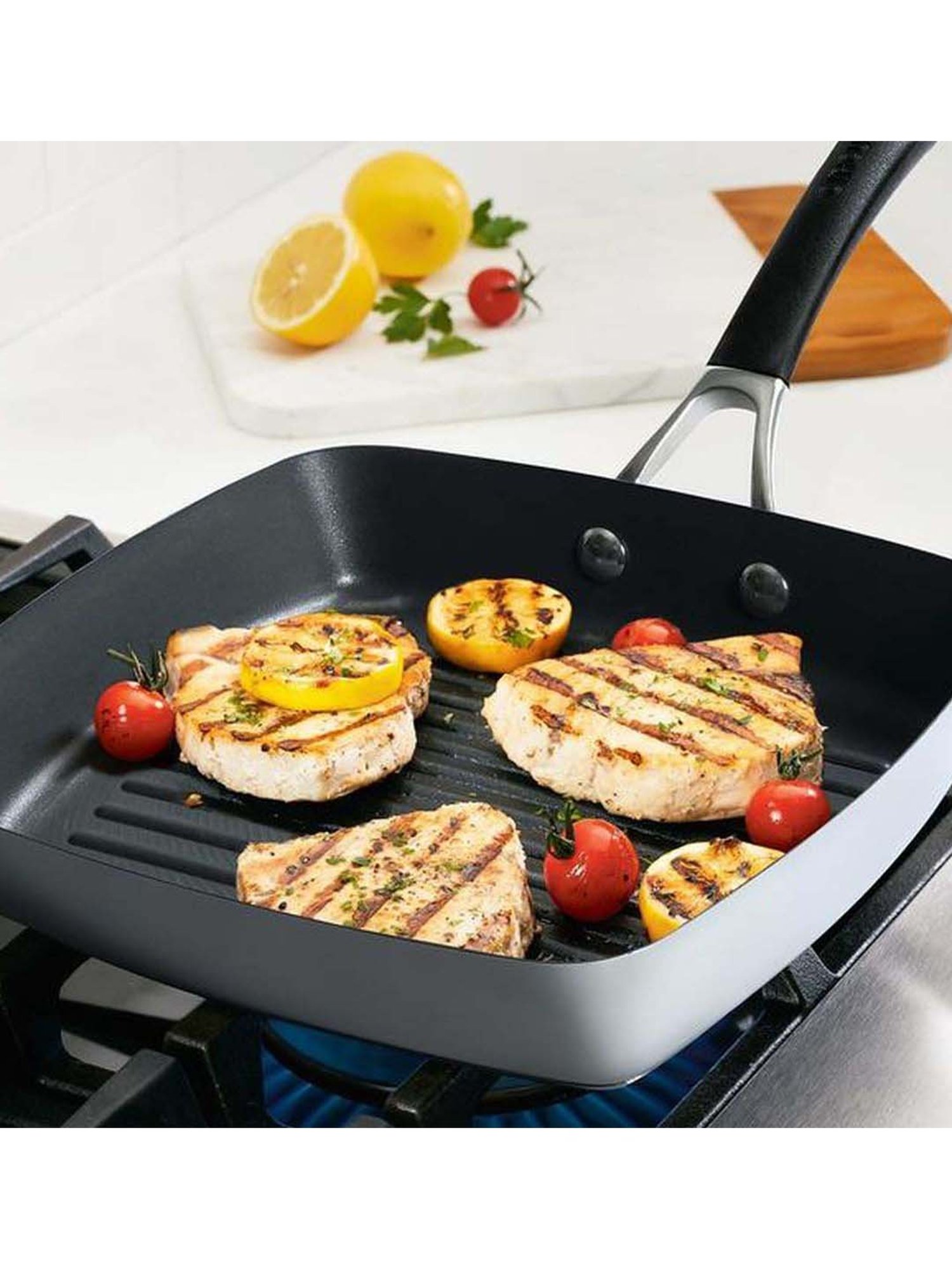 Circulon Momentum Non-Stick 24cm Square Grill Pan