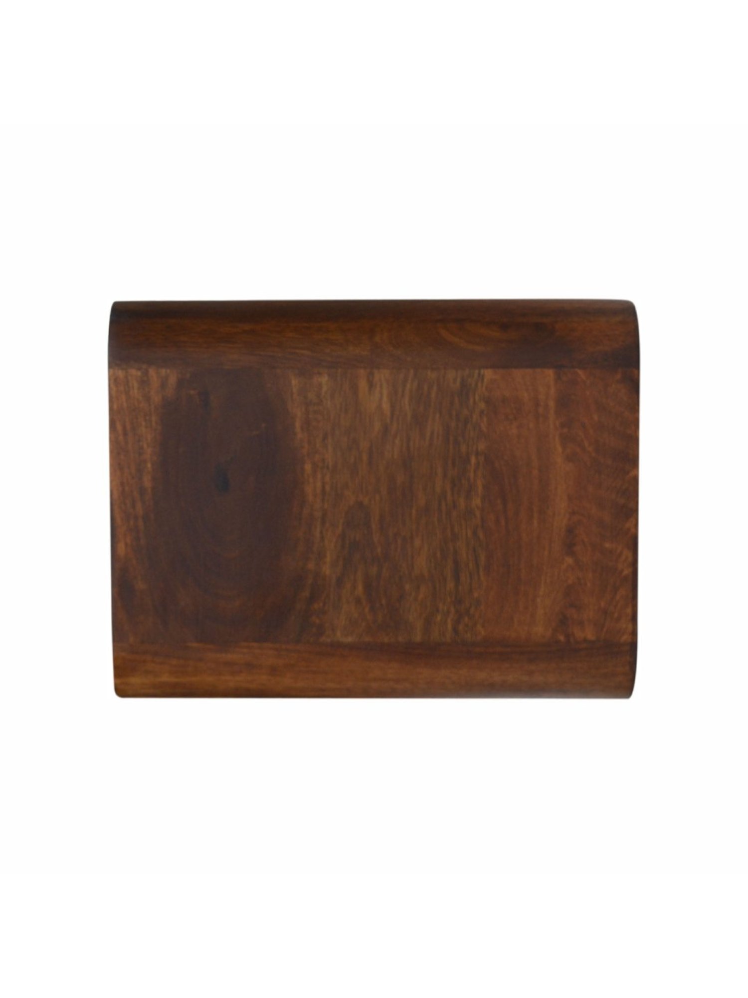 Artisan Furniture Brown Wood Wall Mounted 2 Drawer Console Table