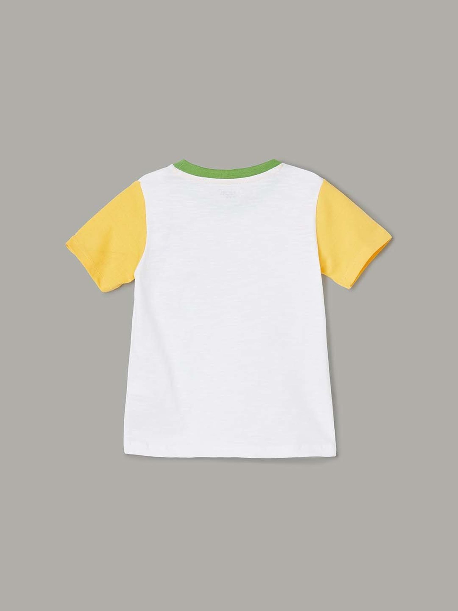 Ed-a-Mamma Baby Green Printed T-Shirt