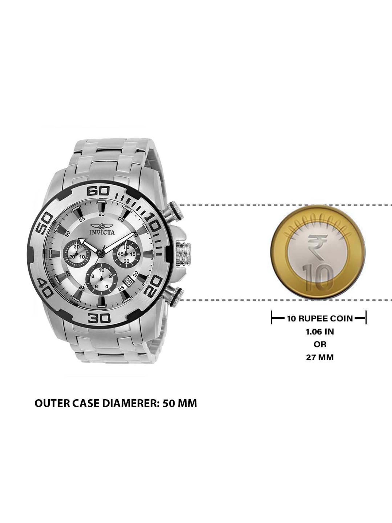 INVICTA 22317 Pro Diver - SCUBA Chronograph Watch for Men