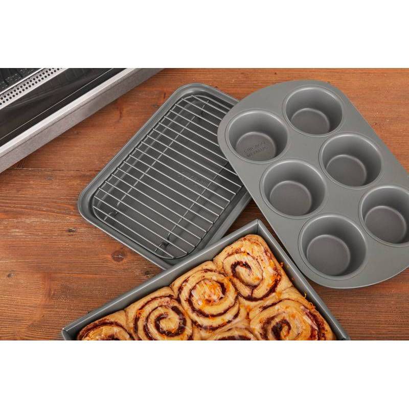 Chicago Metallic 4pc Toaster Oven Set