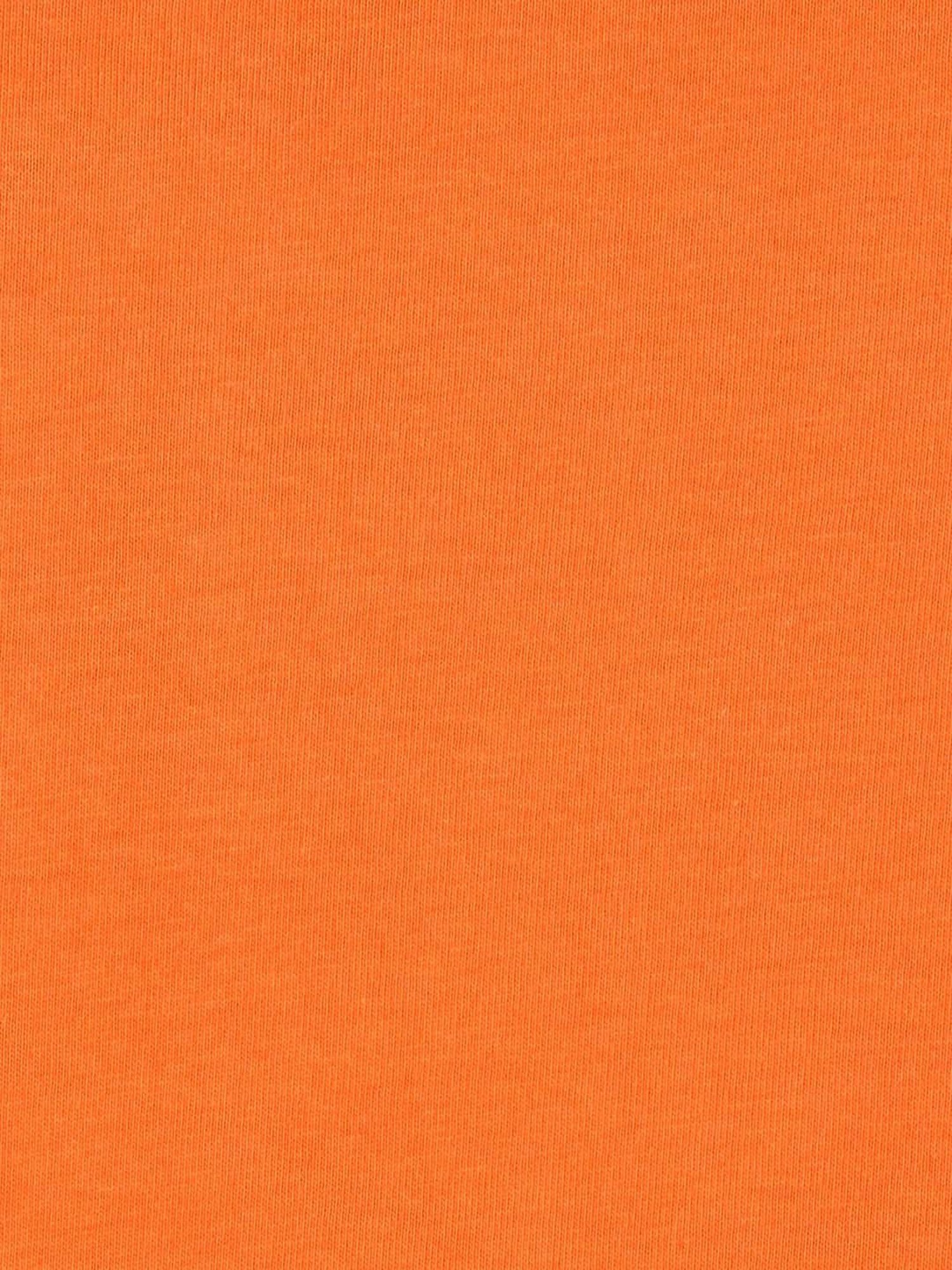Juniors by Lifestyle Orange Cotton Printed T-Shirt