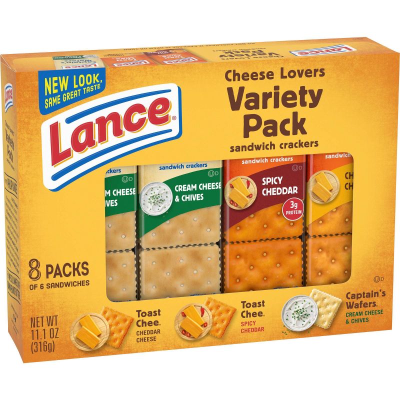 Lance Cheese Lovers Variety Pack - 11oz