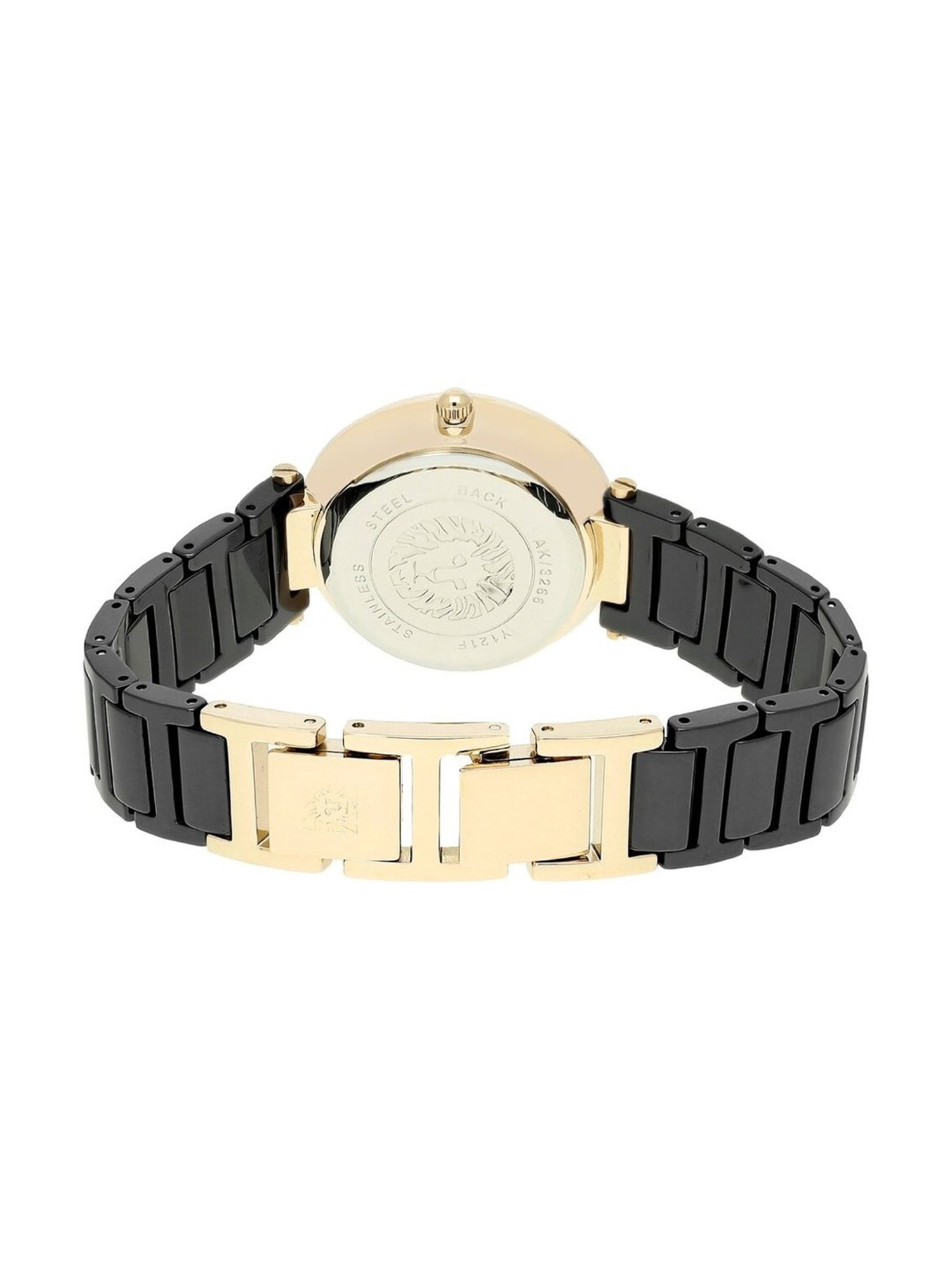 Anne Klein NBAK3266BKRG Analog Watch for Women
