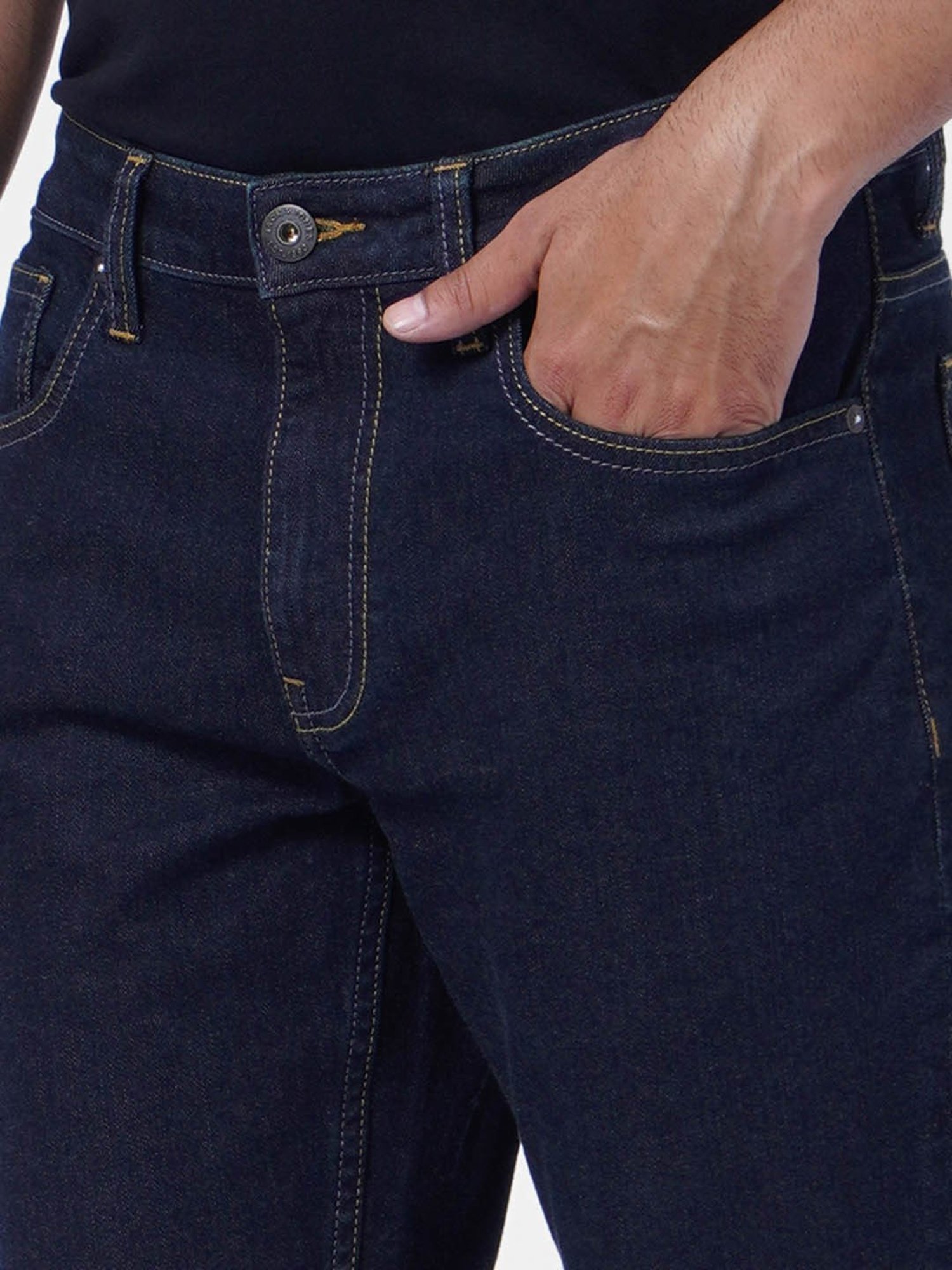 Jack & Jones Dark Blue Low Rise Jeans