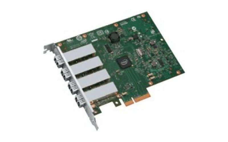 Intel&reg; Ethernet Server Adapter I350-F4 - PCI Express x4 - 4 Port - 1000Base-SX - Internal - Full-height, Low-profile - Retail