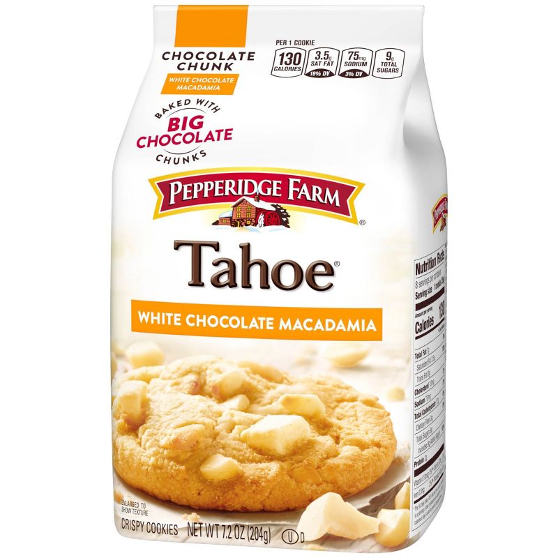 Pepperidge Farm Tahoe White Chocolate Macadamia Cookies - 7.2oz