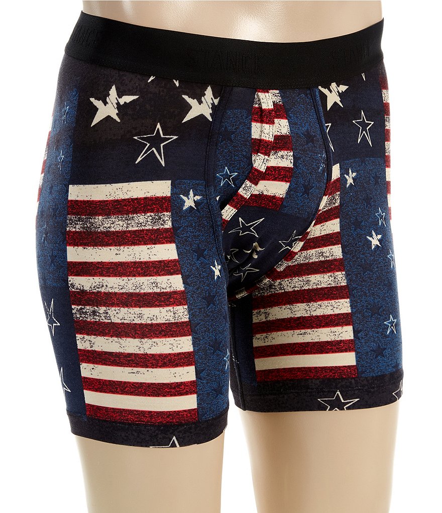 Papi Glitch Print Trunks