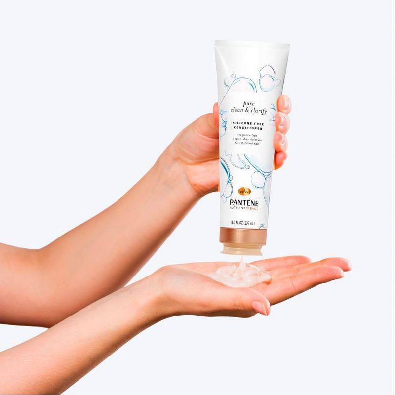 Pantene Pure Clean & Clarify Silicone-Free Conditioner - Fragrance-Free - 9.6 fl oz