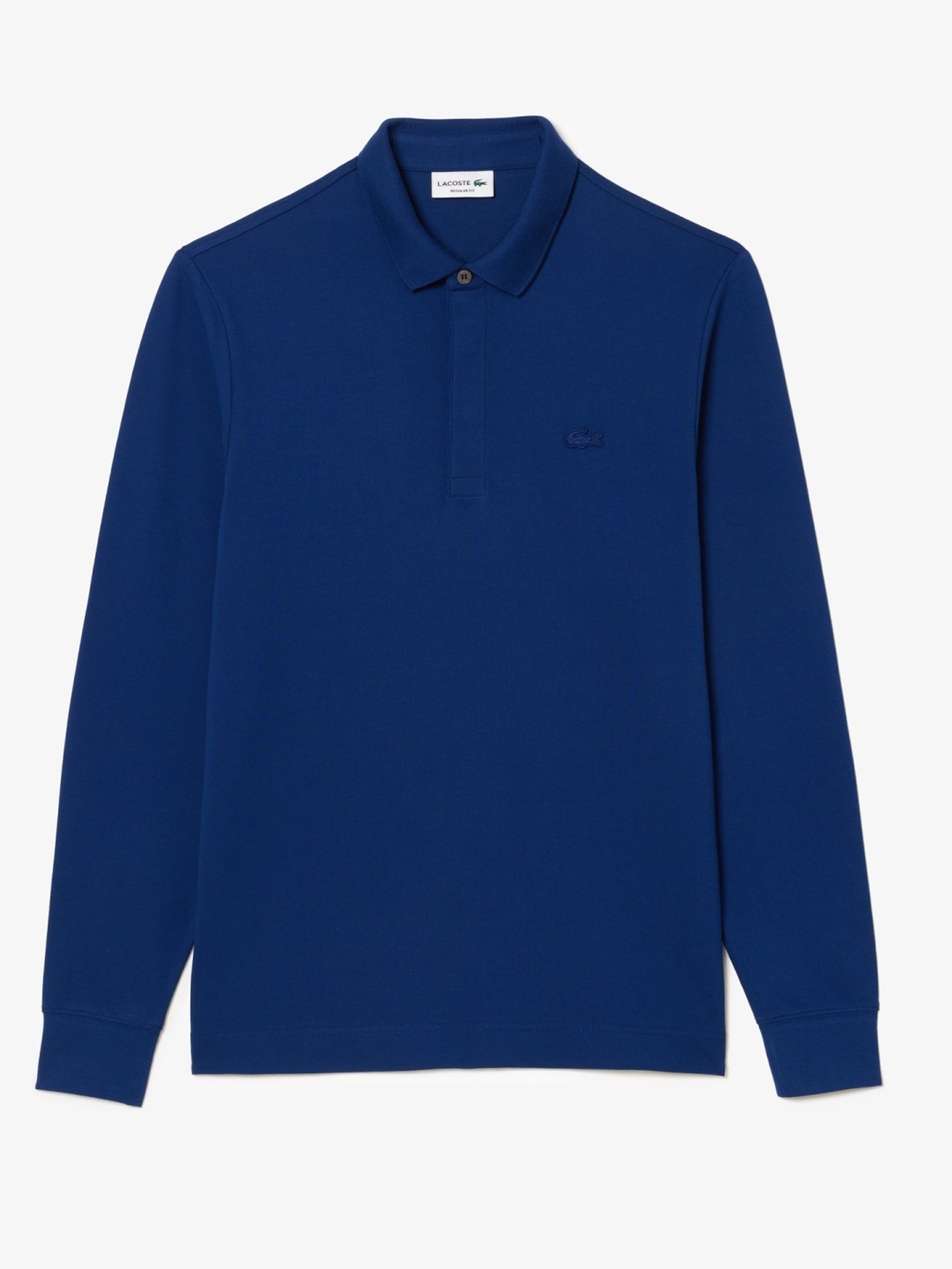 Lacoste Navy Cotton Regular Fit Polo T-Shirt