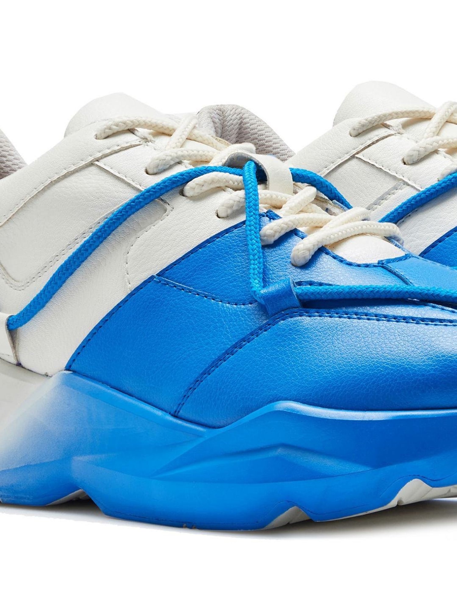 7-10 Men's 712 Elevate Street Blue & White Chunky Sneakers