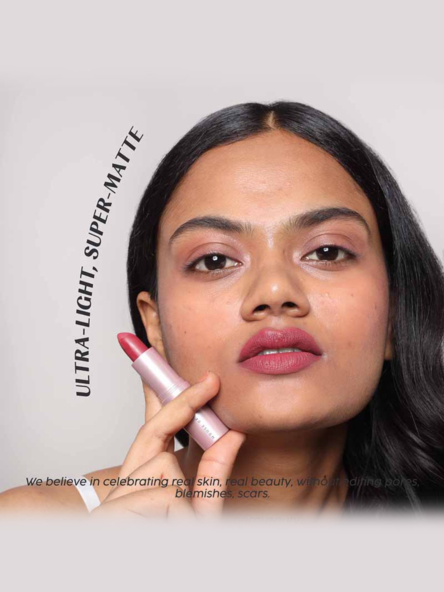 House of Makeup Swipe Light Lightweight Matte Lipstick Sweet Lotus - 3.5 gm