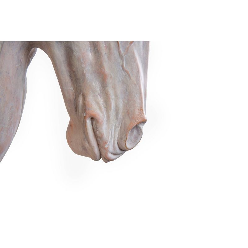 Horse Head Wall Sculpture (17.25") Brown - 3R Studios