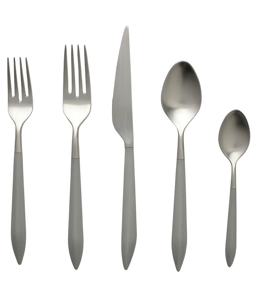 Lenox Sculpt Modern 65-Piece Stainless Steel Flatware Set