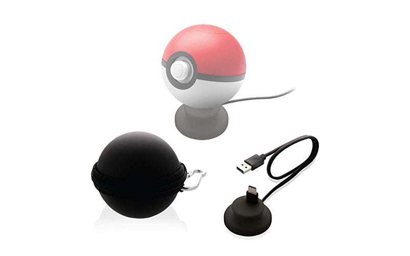 Nyko Charge Base Plus - USB Type-C Charging Dock and Carrying Case for Pok?? Ball Plus Nintendo Switch Controller