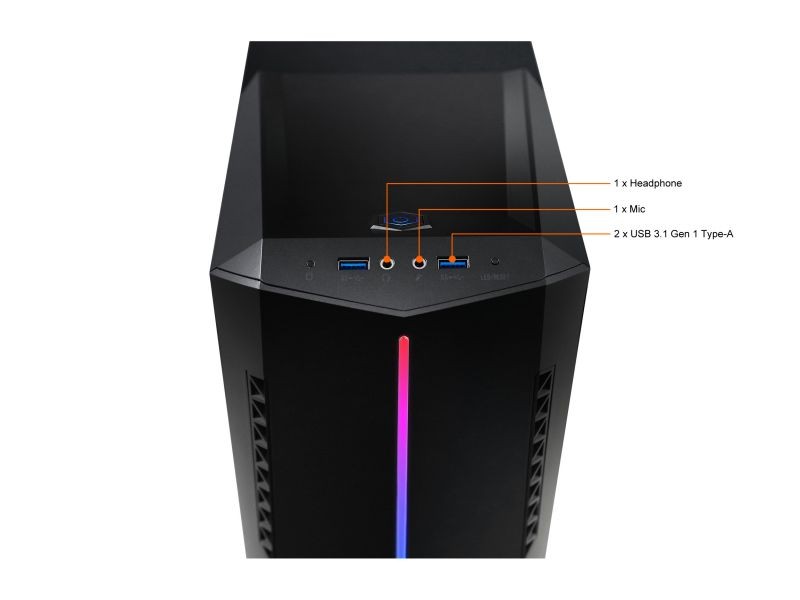 XOTIC V200 Advanced Gaming and Entertainment Desktop (RYZEN 7 5800X 8-core 4.7GHZ Turbo, 16GB DDR4 RAM, 500GB NVMe SSD + 2TB HDD, GeForce RTX 3060 12GB, Windows 10) Liquid Cooled PC