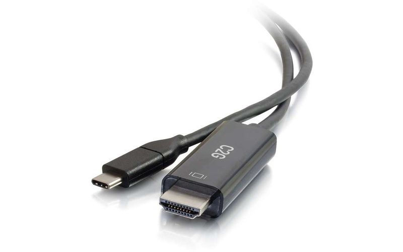 C2G 10ft USB-C to HDMI Audio/Video Adapter Cable - 4K 60Hz - M/M