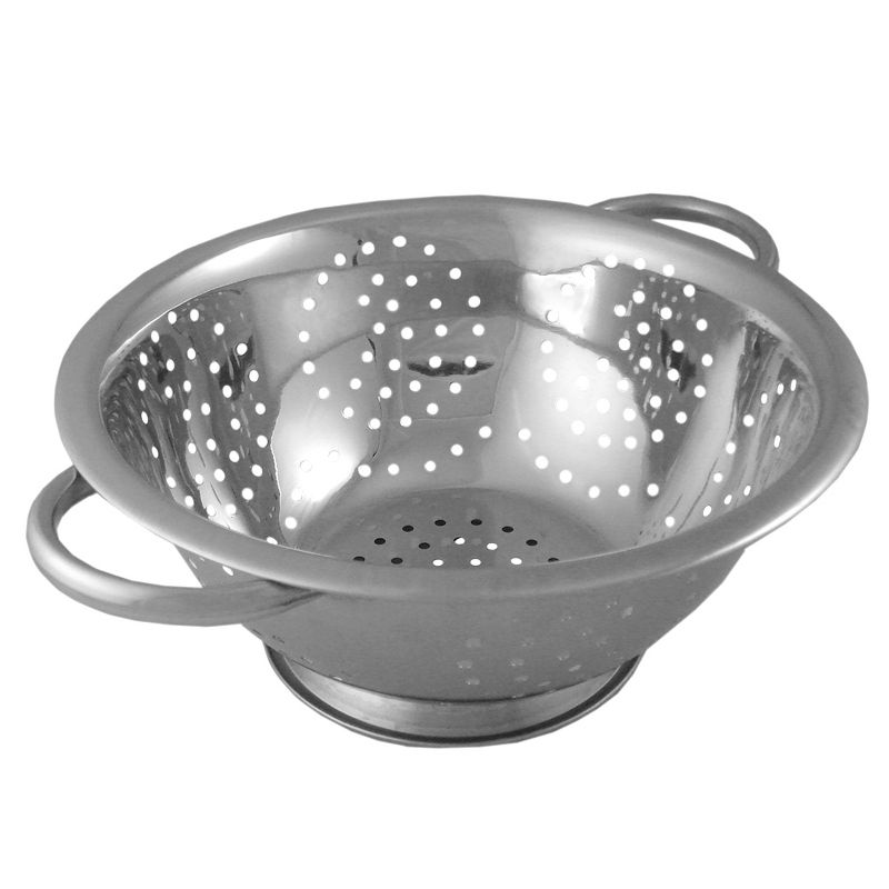 Home Basics 3 QT Stainless Steel Deep Colander
