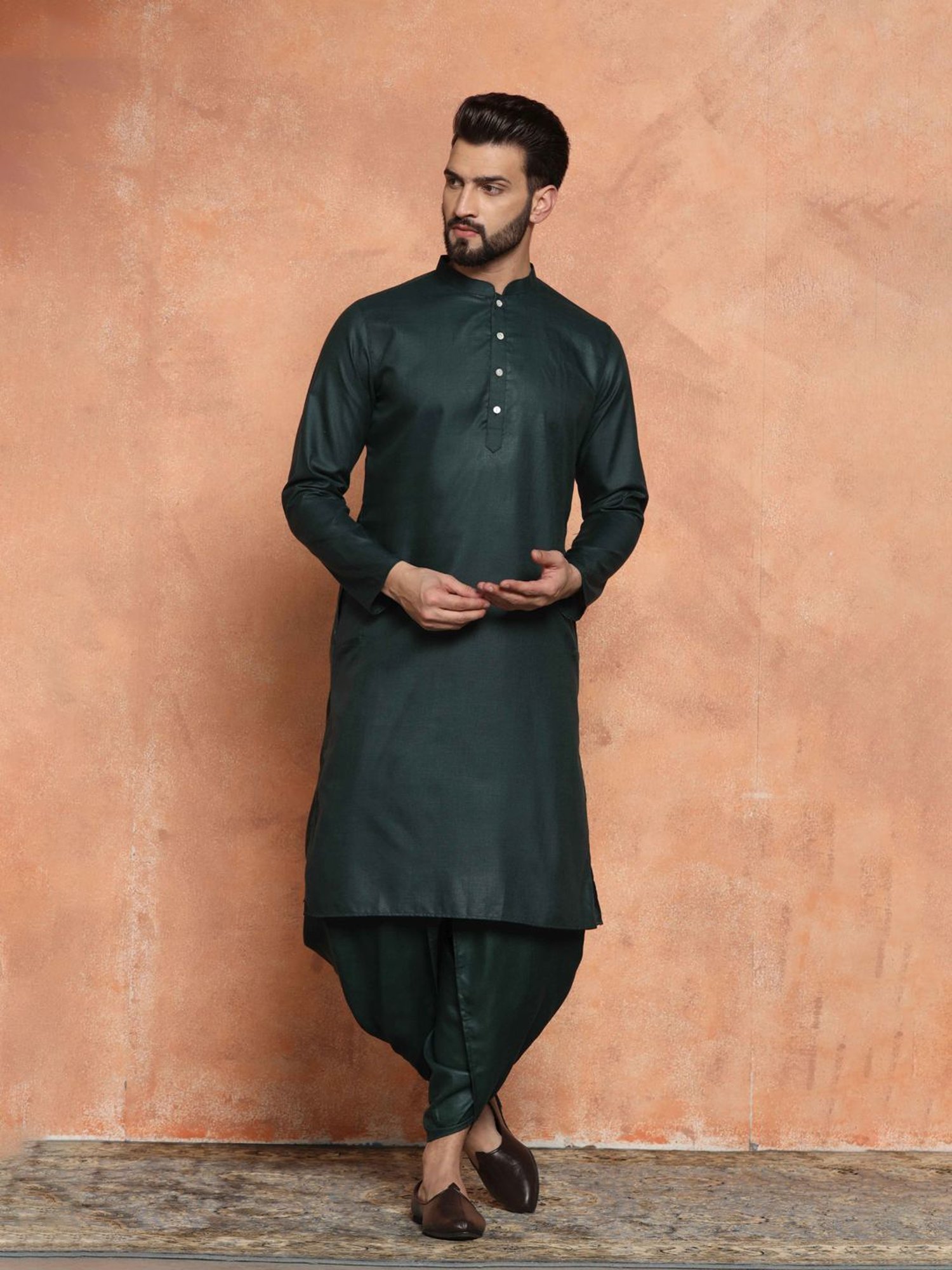 Sanwara White Regular Fit Chikankari Kurta & Churidar Set