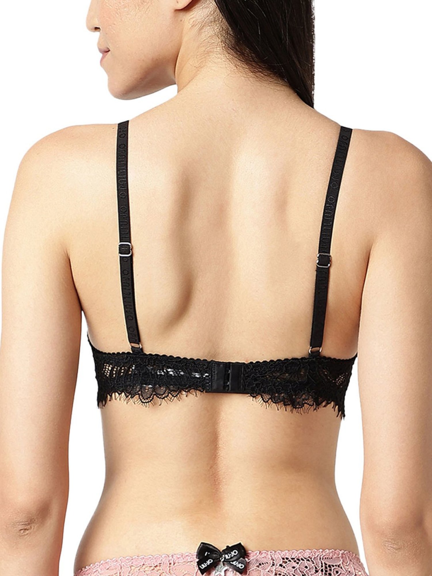 Liu Jo Nero Lace Under Wired Non Padded Bralette