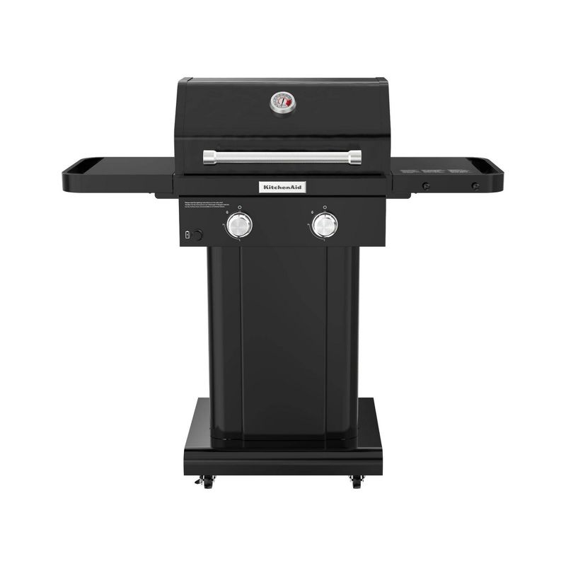 KitchenAid 720-0891DACO 2 Burner Gas Grill with Grill Cover - Black