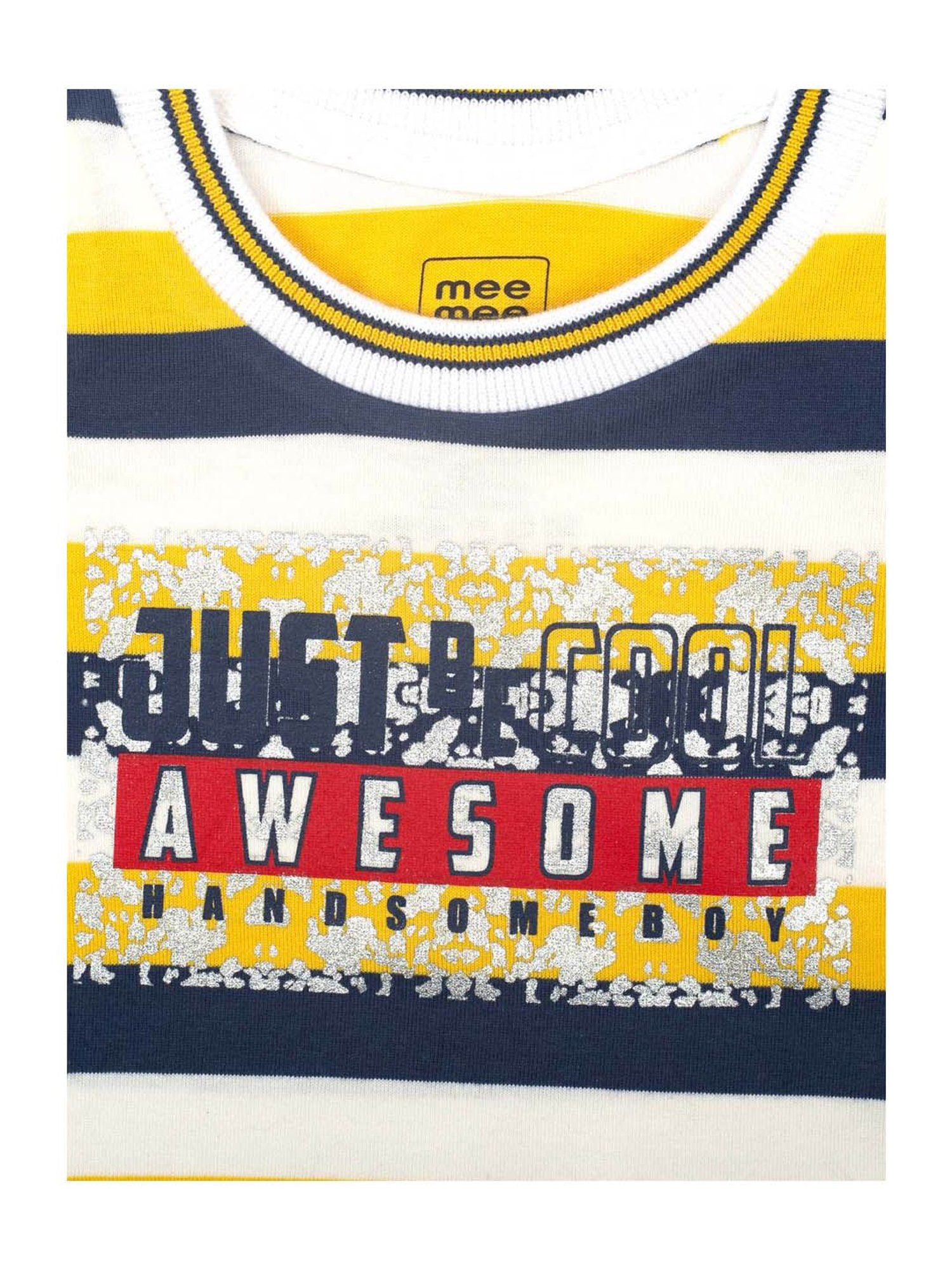 Ed-a-Mamma Baby Green Printed T-Shirt