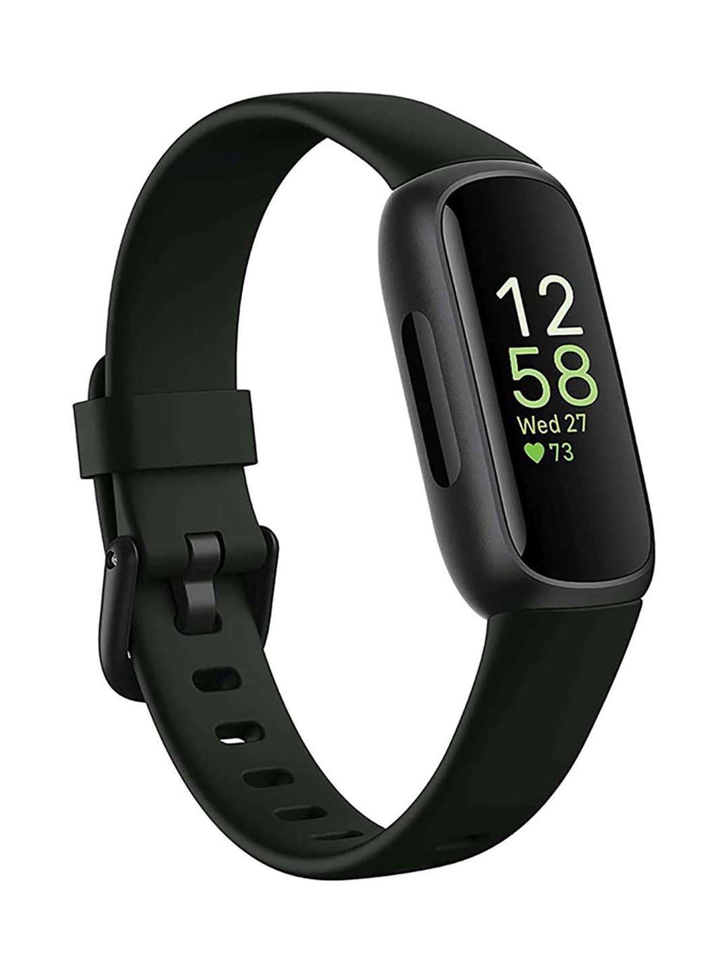 Fitbit Inspire 3 Health & Fitness Tracker Smartwatch (Midnight Zen / Black)