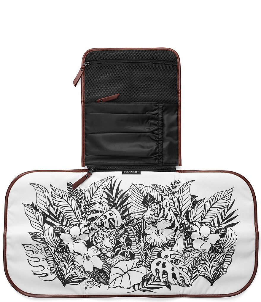 Dockatot Luxe Diaper Changer Camo Print Canvas Clutch