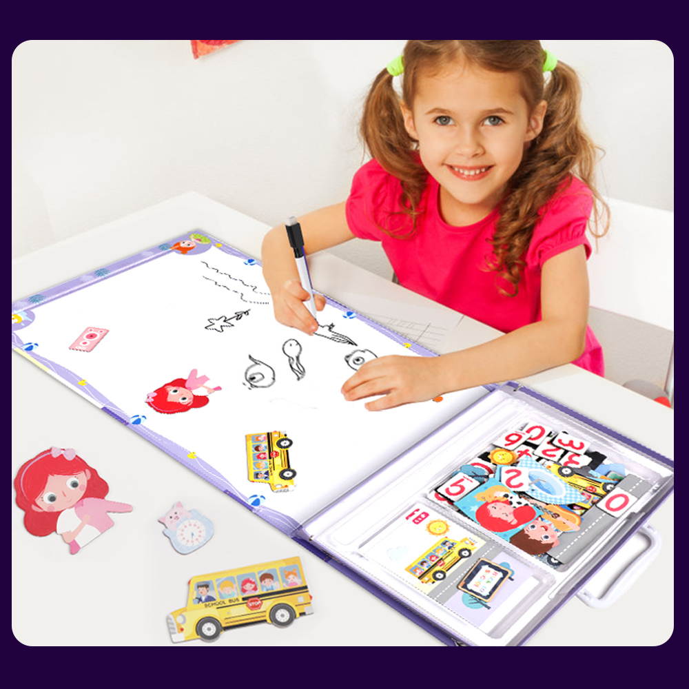 Letter Puzzles Educational Time Management Games Educational Toys Puzzles Teaching Aids Puzzle Toy for Kids