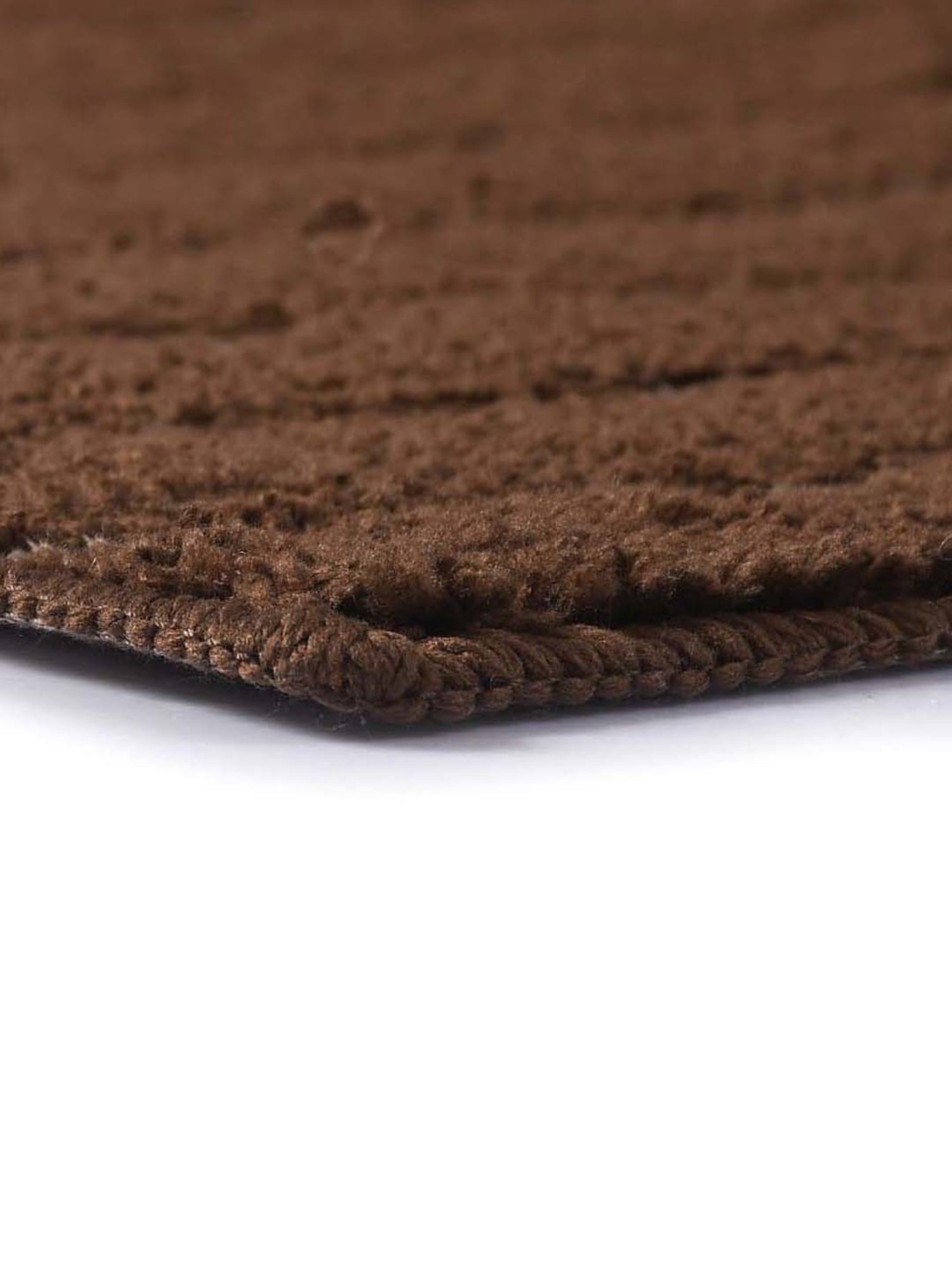Saral Home Brown Microfibre Small Antiskid & Washable Power Runner