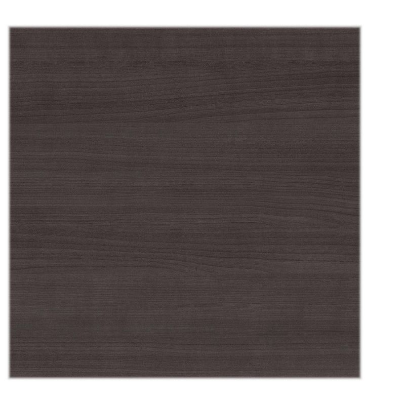 Bush Business Furniture 21.2 Low Storage Cabinet w/Doors and 4 Shelves Storm Gray/White JTS160SGWH