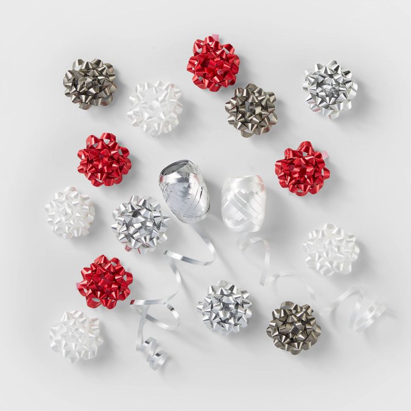 Ribbon 3 End Red/Black Baker's Twine - Wondershop™