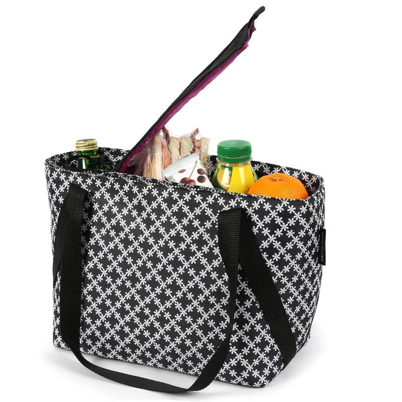 Arctic Zone Commuter Lunch Tote Set - Delicate Daisies
