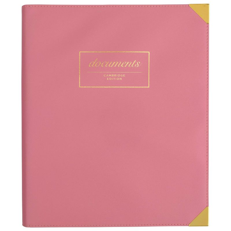 1" Fashion Flex Ring Binder Dark Pink - Cambridge