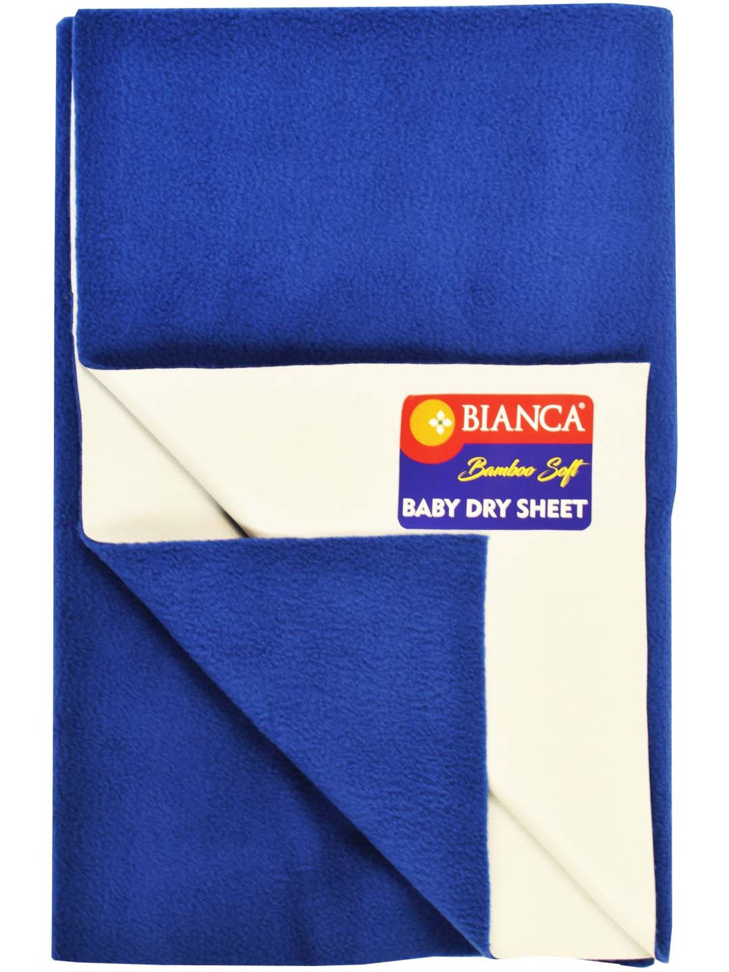 Bianca Smart Dry Blue Microfibre Single Baby Mattress Protector - Set of 1