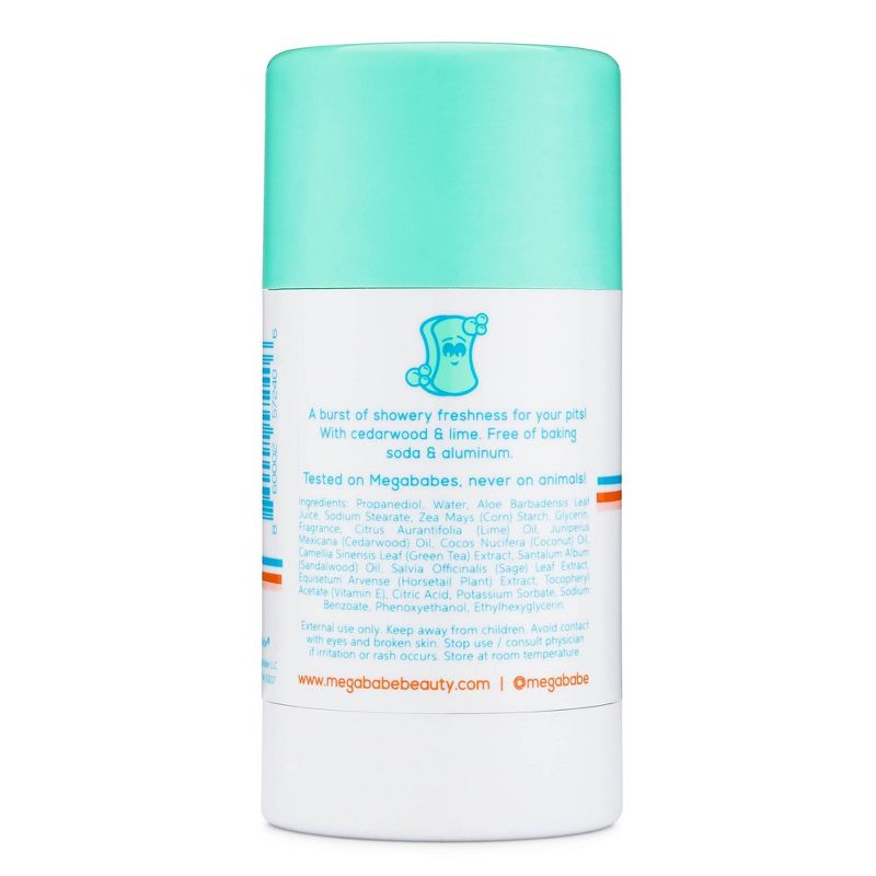 Megababe Soapy Pits Daily Deodorant - 2.6oz