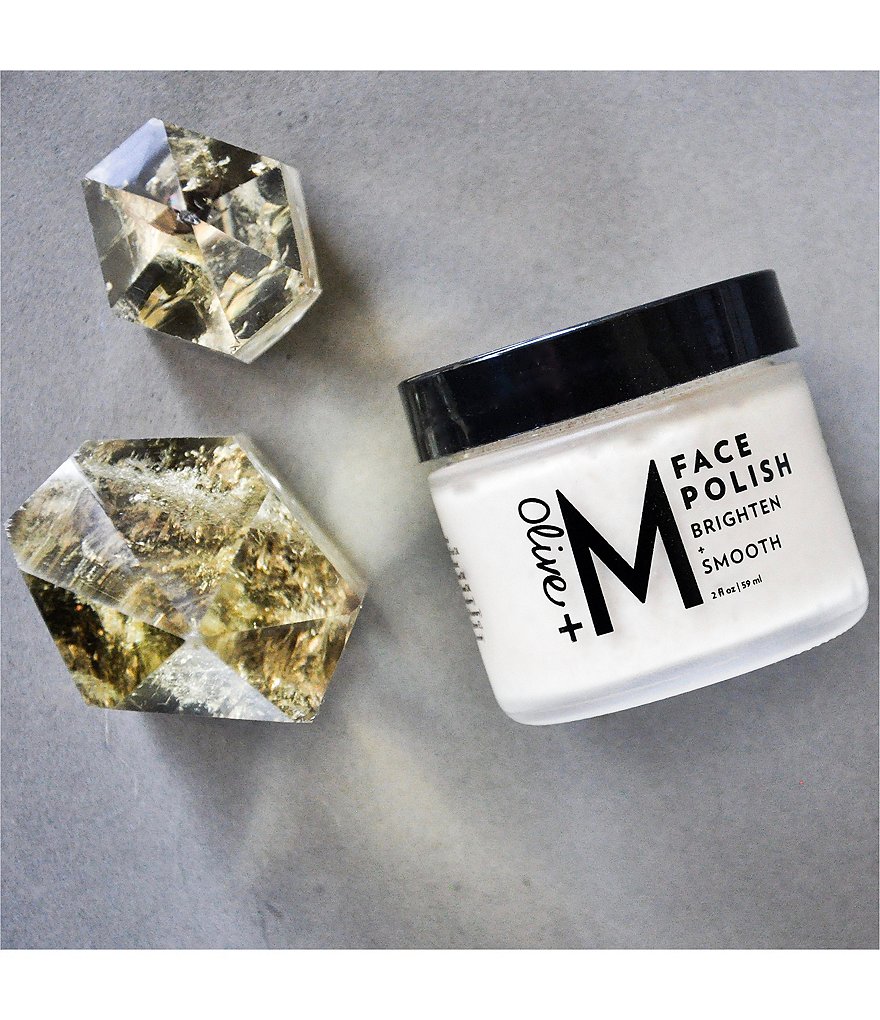 Olive + M Brighten & Smooth Face Polish, 2 oz.