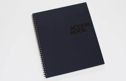 Behance, Action Method Action Book - Blue (8.5" x 10.5") [Spiral-bound]