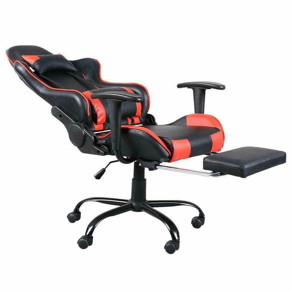 Office Computer Gaming Chair Racing Desk Seat Ergonomic Adjustable High Back