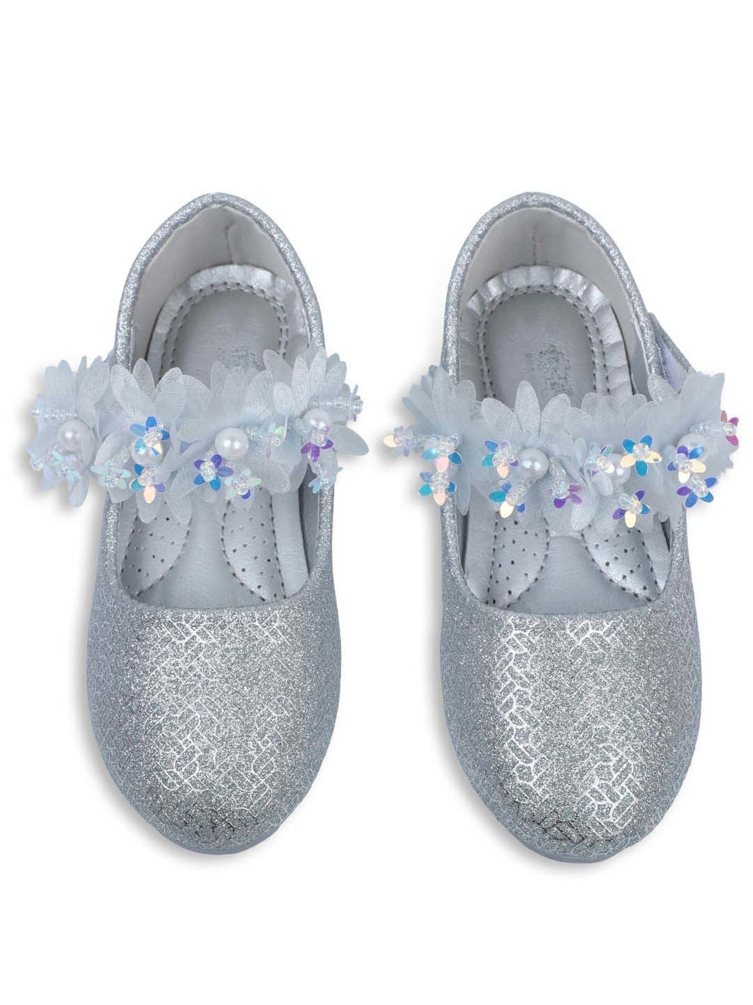 Shoetopia Kids Beige Toe Ring Sandals