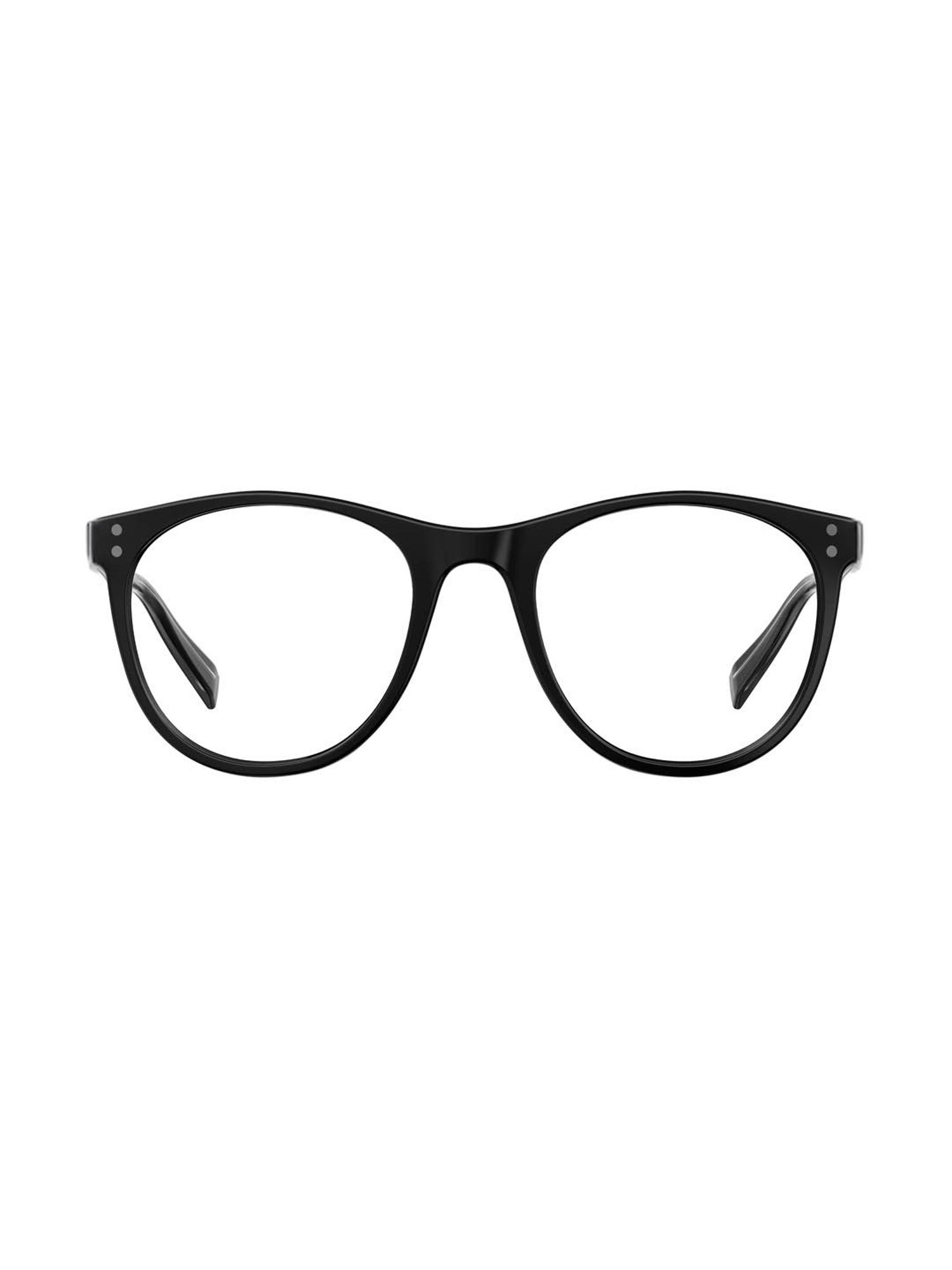 Levi's Black Oval Eye Frames for Men